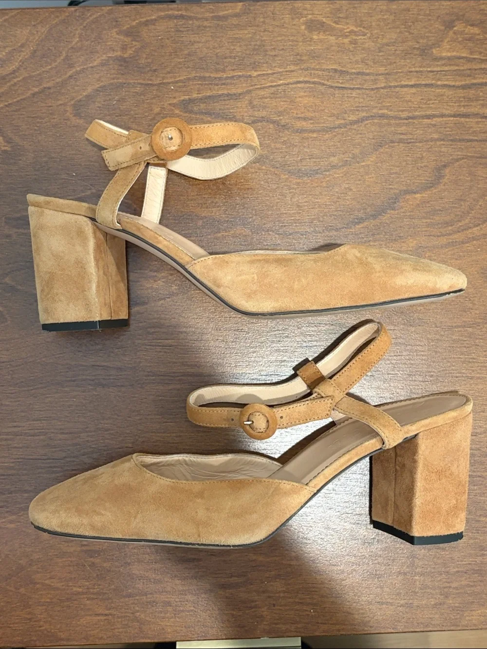 J. Crew Suede Ankle-Strap Women's Heels